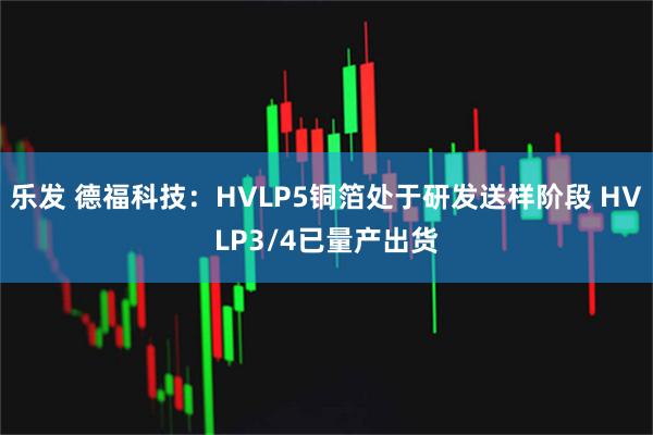 乐发 德福科技：HVLP5铜箔处于研发送样阶段 HVLP3/4已量产出货